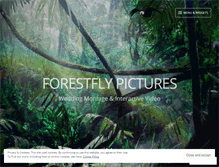 Tablet Screenshot of forestflypictures.com